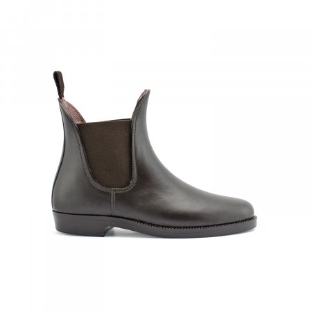 STIVALETTI JODHPUR CUOIO C/ELASTICO LATERALE