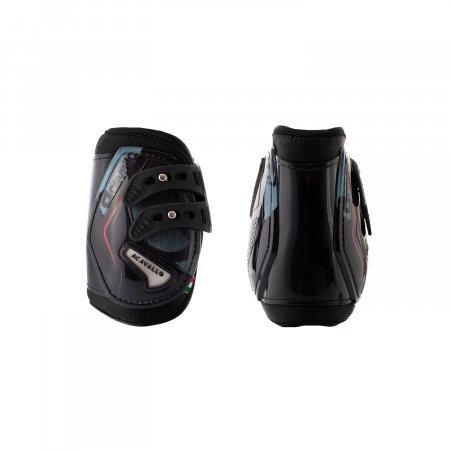 PARATENDINI ACAVALLO IN ECO PELLE CON ECO-LANA E CHIUSURA A DOPPIO VELCRO