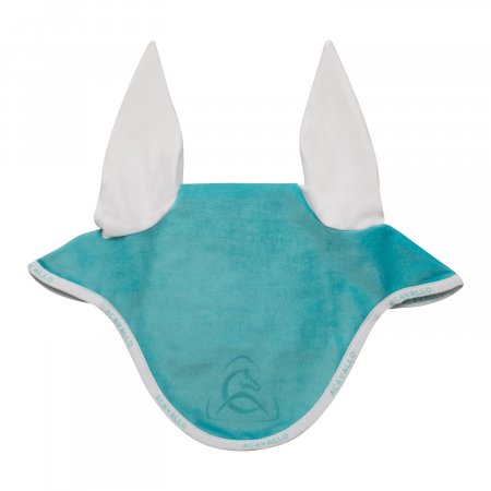Scuderia Equestro fly veil technical fabric and Velcro patch