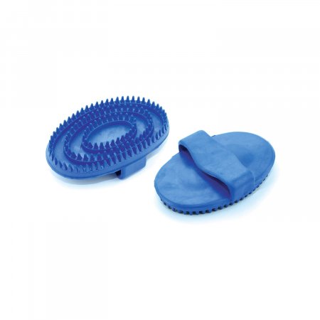 ROUND METALLIC CURRY COMB