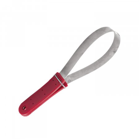 PLASTIC HOOF PICK WITH BRUSH & SCRAPER
