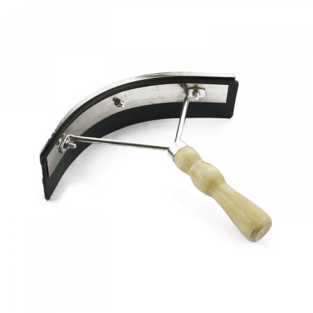 ROUND METALLIC CURRY COMB