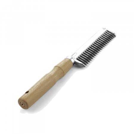 DELUXE HOOF PICK WITH PLASTIC HANDLE