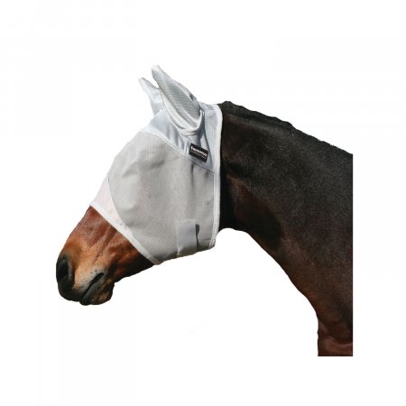 Maschera anti mosche in lycra con retina copriorecchie