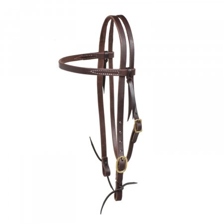 TESTIERA DIRITTA UNA FIBBIA OTTONE MADE IN USA POOL'S