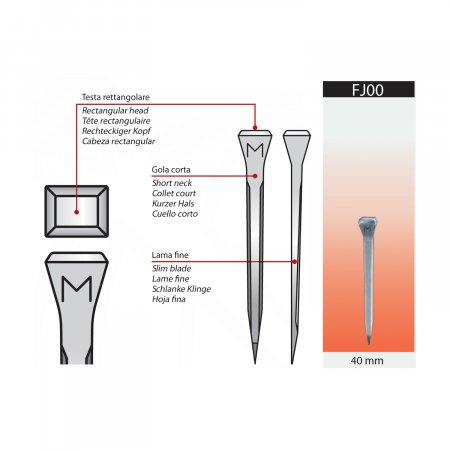 MUSTAD FJ3 BOX 250 PCS