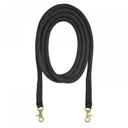 POPPER TAIL HEAVY OILED SPLIT REINS 5/8"