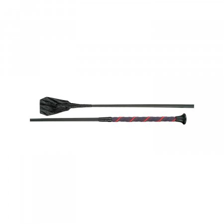DRESSAGE WHIP CARBON FINISH HANDLE