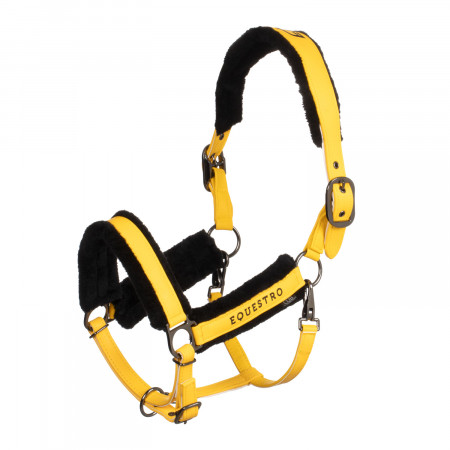 Diamond design Mohair rope halter