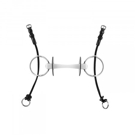 STUBBEN FLOWER RING PONY, BLACK (1 PC)