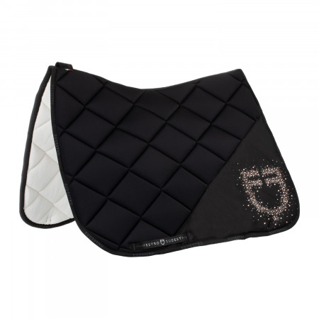 DRESSAGE SADDLE PAD SHAPED WITH WOOL
