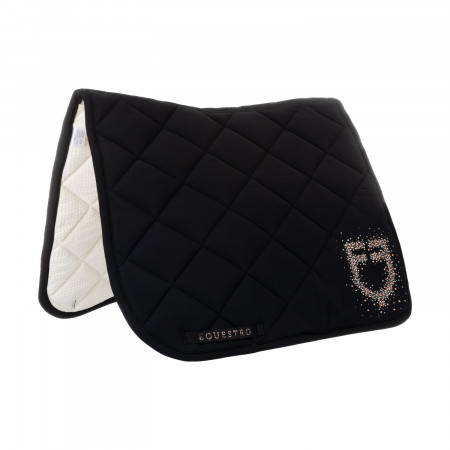DRESSAGE SADDLE PAD SHAPED WITH WOOL