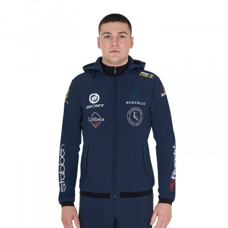 Smanicato uomo bimateriale con patch siliconica