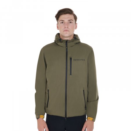 Giacca in softshell donna Equestro Ridertechnology impermeabile lungo