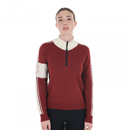 Men's crewneck sweater in merino wool