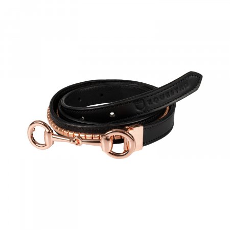 Cintura in pelle con logo