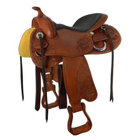 SELLE WESTWOOD CLASSIC WORKING COW COGNAC REVERSE BORDER
