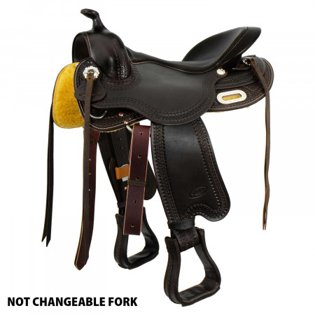 SELLE WESTWOOD CLASSIC WORKING COW COGNAC REVERSE BORDER