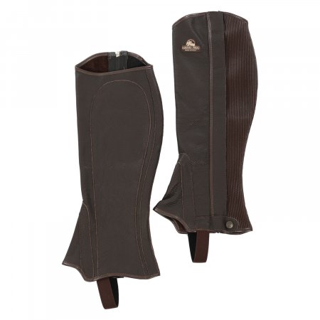 Unisex gaiters perforated leather maximum comfort