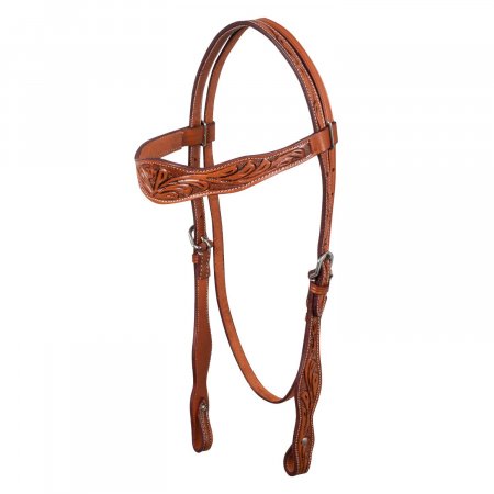 TESTIERA WESTERN CON LAVORAZIONE SNAKE