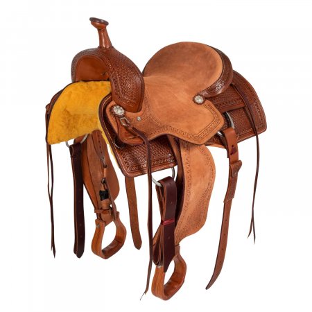SELLE WESTWOOD CLASSIC WORKING COW COGNAC REVERSE BORDER