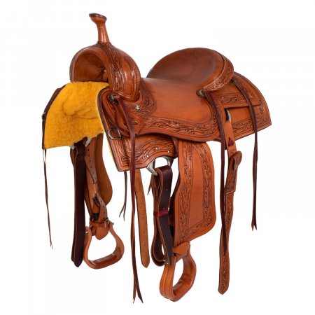 SELLA WESTWOOD CLASSIC CUTTING/TEAM PENNING QUILTED SEAT BORDER 
