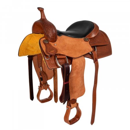 SELLA FMW SHORT BACK BUFF LEATHER COLCHOCO FIXED FORK ( NOT CHANGEABLE FORK)