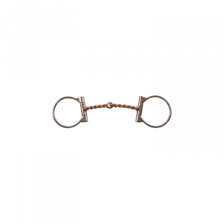 MORSO ARGENTINO CON RULLI IN RAME E BARRE RIVESTITE IN PELLE 19MM