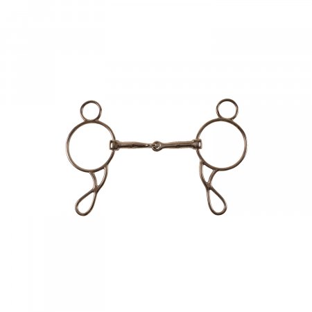 MORSO WESTERN SATINATO C/SEMI-SNODO RAME ASTE DECORATE