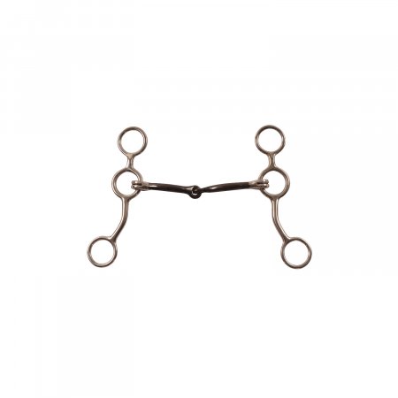 MORSO WESTERN FERRO NERO IMBOCCATURA INOX ASTE LUNGHE