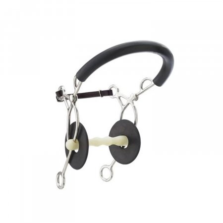 HACKAMORE FERRO C/NASALINA CUOIO