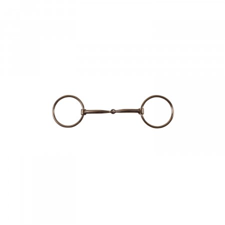 MORSO ARGENTINO CON RULLI IN RAME E BARRE RIVESTITE IN PELLE 19MM