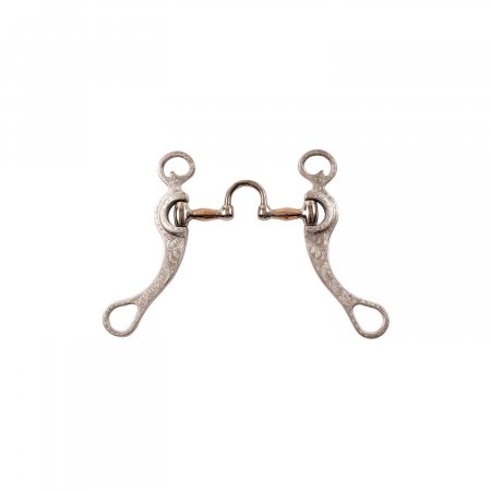 MORSO WESTERN SATINATO C/SEMI-SNODO RAME ASTE DECORATE