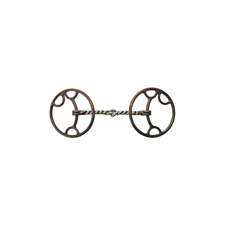 MORSO CORRECTIONAL BF CON BARRE IN RAME E ASTE MEDIE DECORATE 11MM