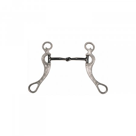 MORSO WESTERN INOX ASTE CORTE IMBOCCATURA NERA