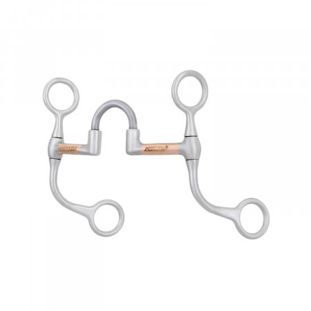 FILETTO WESTERN TORCIGLIONE INOX ANELLI BRUNITI POOL'S