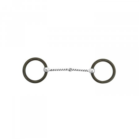 MORSO WESTERN INOX ASTE CORTE IMBOCCATURA NERA