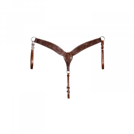 PETTORALE WESTERN LAVORAZIONE DARK FLORAL