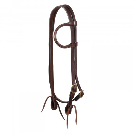 WESTERN FANCY GERMAN SILVER BUCKELS BRIDLE