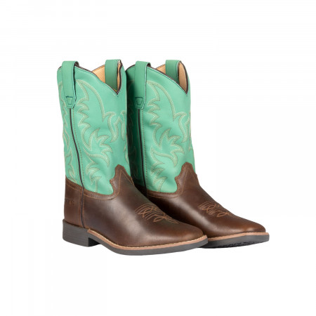 Round Up Back Zip Western Boot