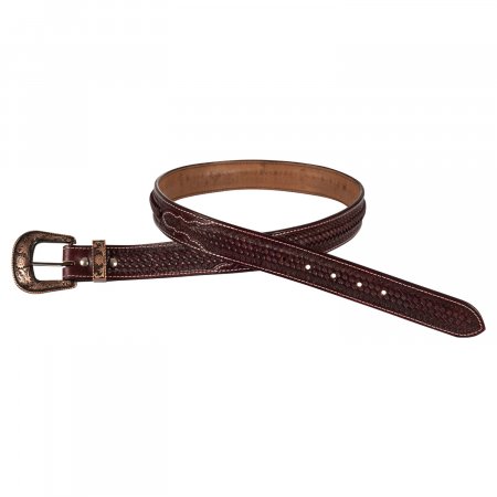 POOL'S WESTERN BELT FLOWER TOOLING AND STARS STUDS
