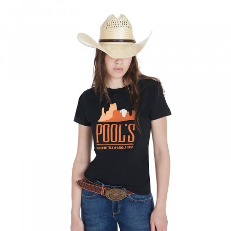 Men's cotton t-shirt with Yellowstone print