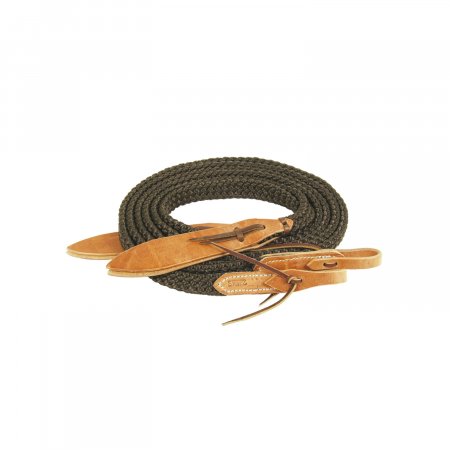POOL'S RAWHIDE BARREL REINS