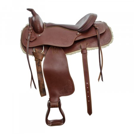 SELLA REINER DENVER MODELLO CLASSIC SQUARE RAWHIDE