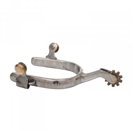 FG REINING SPURS ENGRAVED TRIM WITH REINER MOTIF MEN