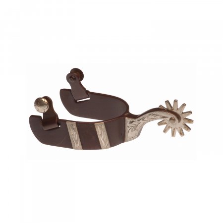 FG REINING SHOW SPURS ENGRAVED TRIM WOMEN