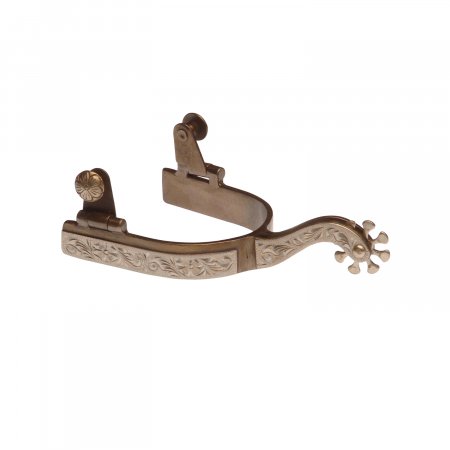 FG REINING SHOW SPURS ENGRAVED TRIM MEN