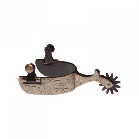 FG REINING SHOW SPURS ENGRAVED TRIM MEN