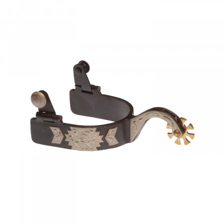 FG REINING SHOW SPURS ENGRAVED TRIM WOMEN