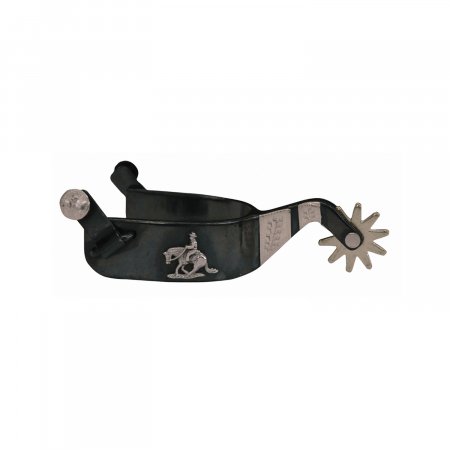 FG REINING SHOW SPURS ENGRAVED TRIM MEN